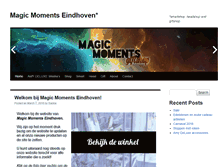 Tablet Screenshot of magicmomentseindhoven.nl